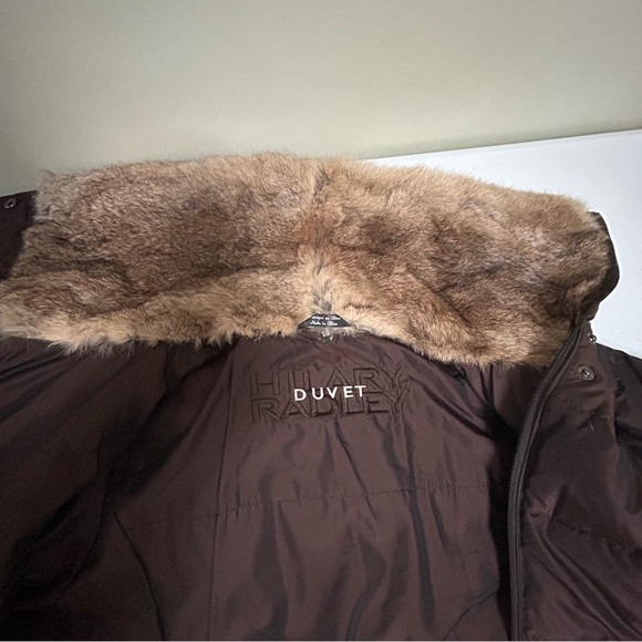 Hilary Radley Duvet Long Brown Winter Coat - Picture 5 of 7